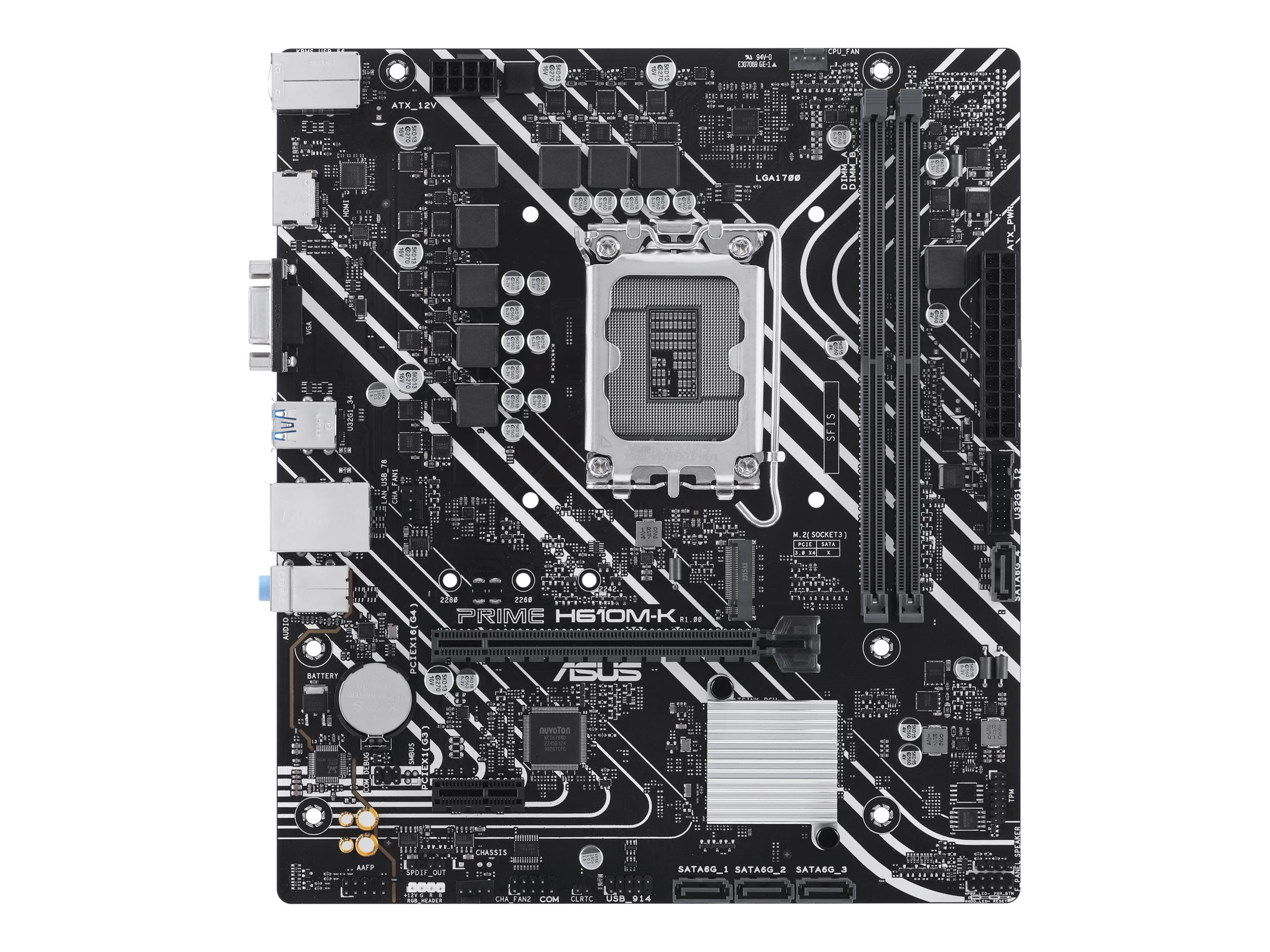 MB ASUS PRIME H610M-K                 (Intel,1700,DDR5,mATX)