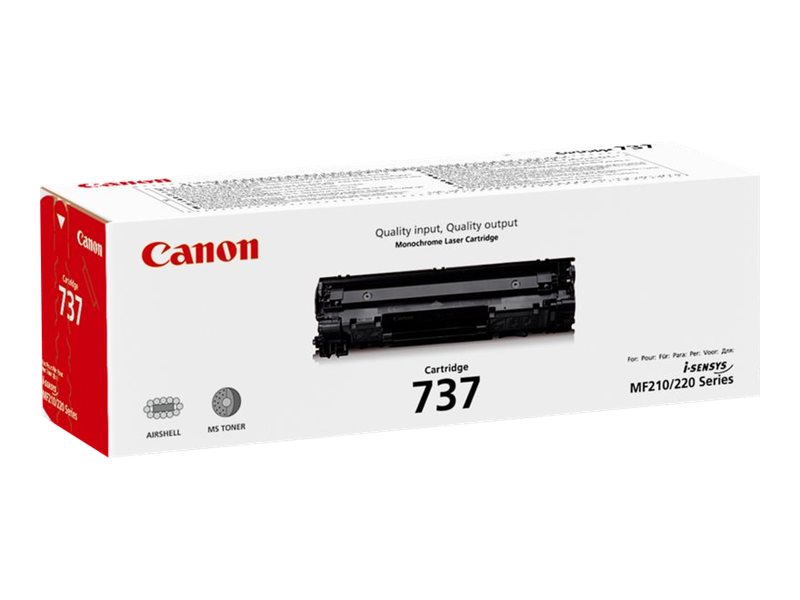 Canon 737 - Schwarz - Original - Tonerpatrone