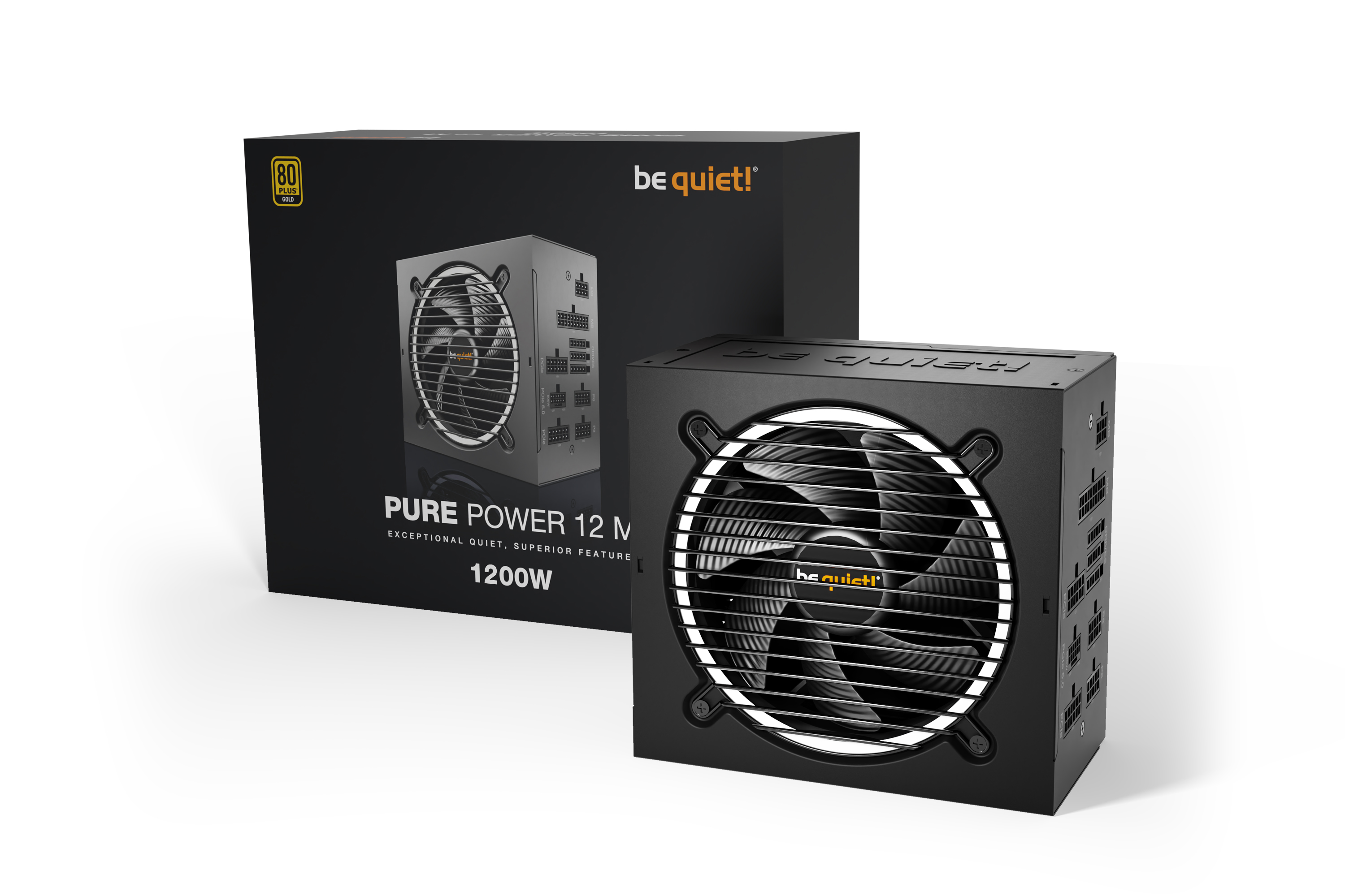 Be Quiet! Pure Power 12 M 1200W ATX 3.0 Netzteil Modular 80+ Gold