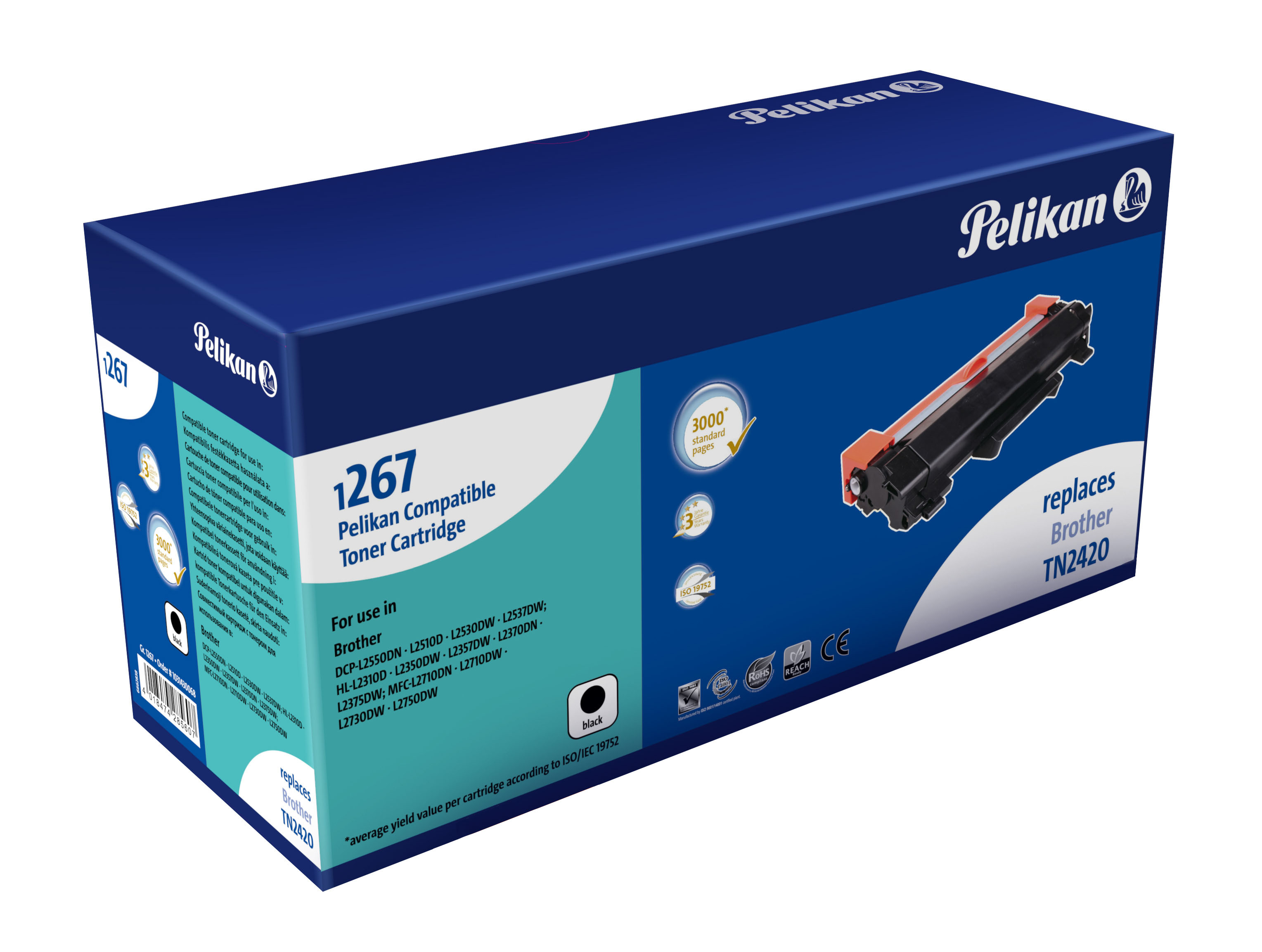 Pelikan 1031430104 - 3000 Seiten - Schwarz - 1 Stück(e)