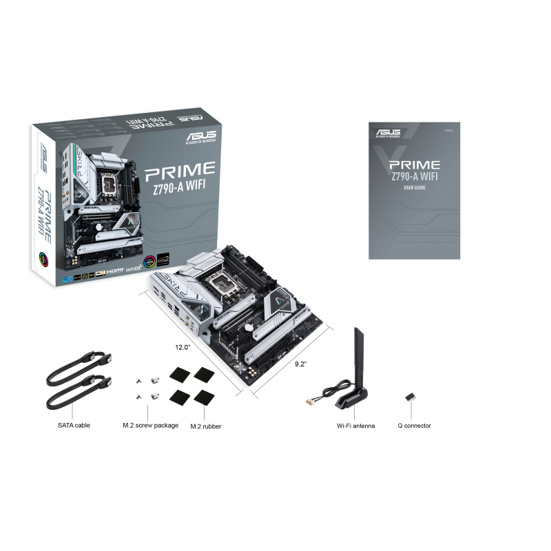 ASUS Prime Z790-A WIFI (DDR5) - Intel Z790 - So. 1700 - ATX