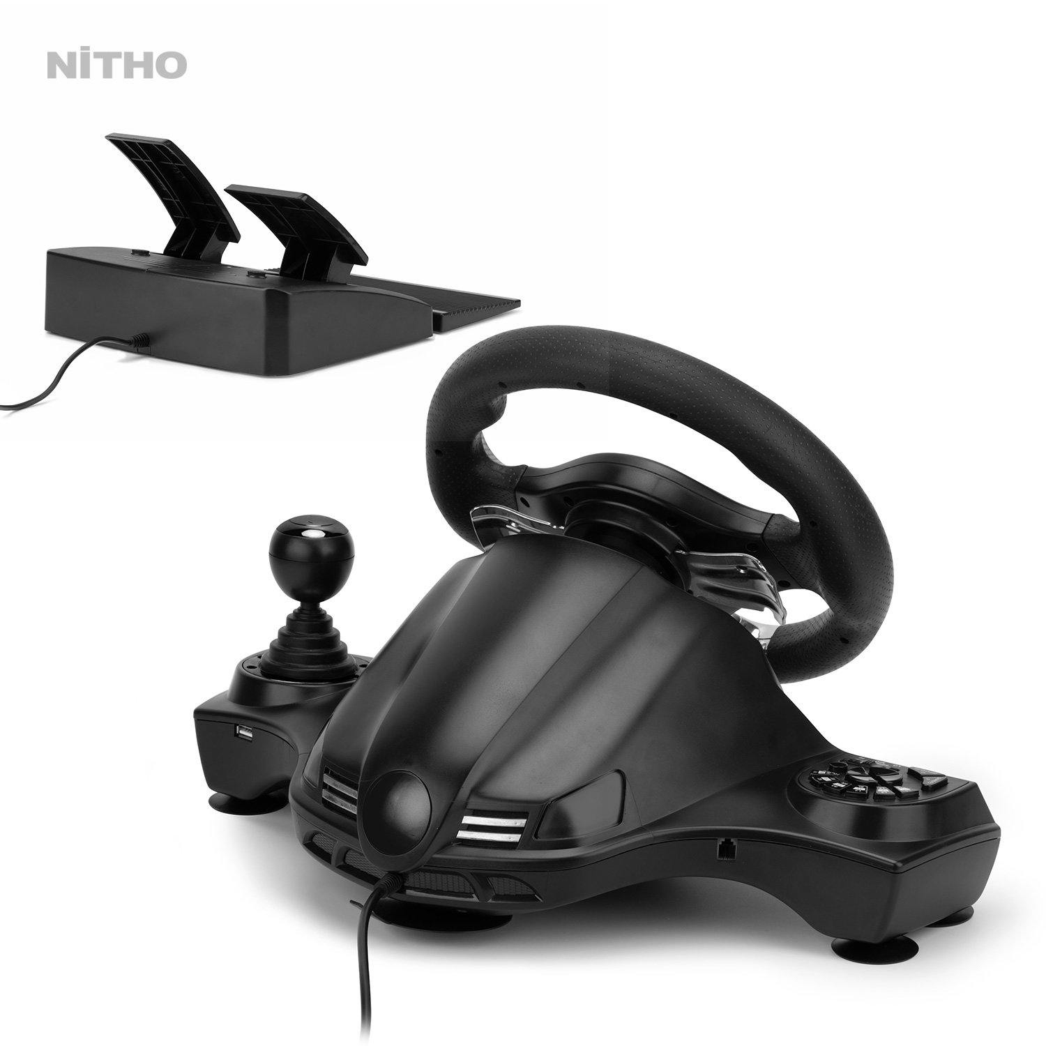Nitho Lenkrad Drive Pro V16 Racing, kabelgebunden (PC/PS4/Xbox One) 