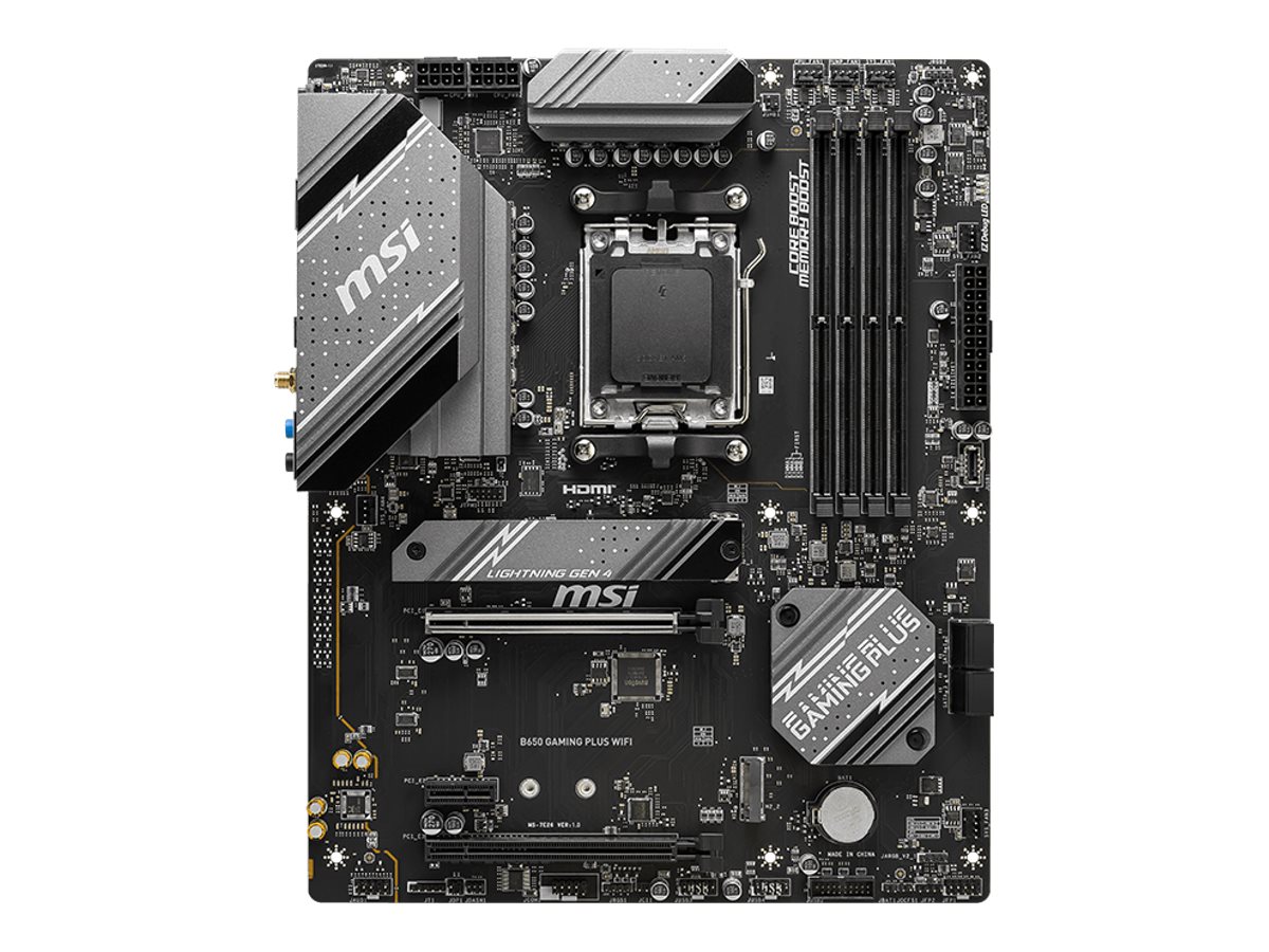 MSI B650 Gaming Plus WIFI - AMD B650 - So. AM5 - ATX