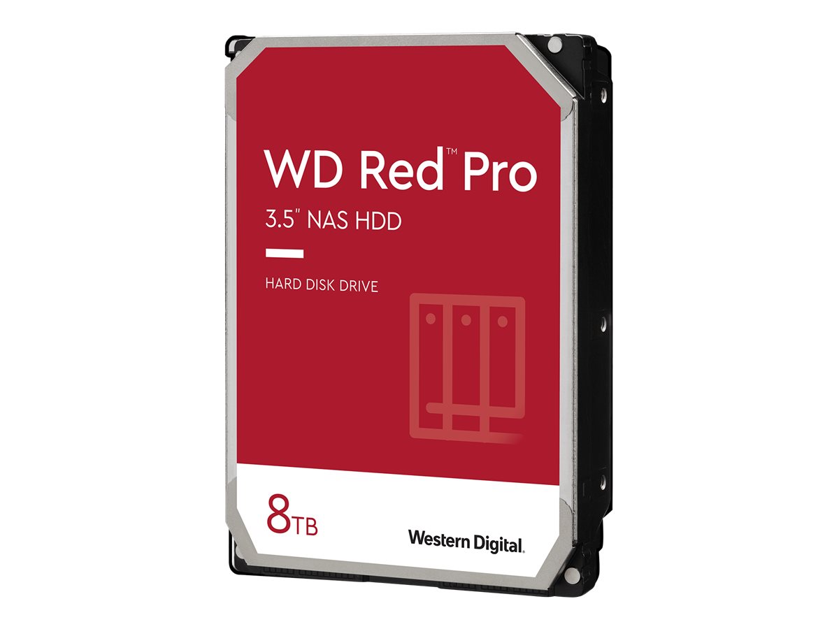 WD Red Pro NAS Hard Drive WD8003FFBX - Festplatte - 8 TB - intern - 3.5" (8.9 cm)
