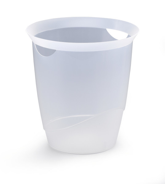 TREND Papierkorb 16l transparent