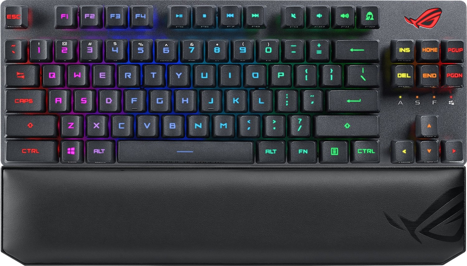 ASUS ROG Strix Scope RX TKL Wireless Deluxe - RGB - ROG NX RED - Kabelgebunden/Bluetooth - FR