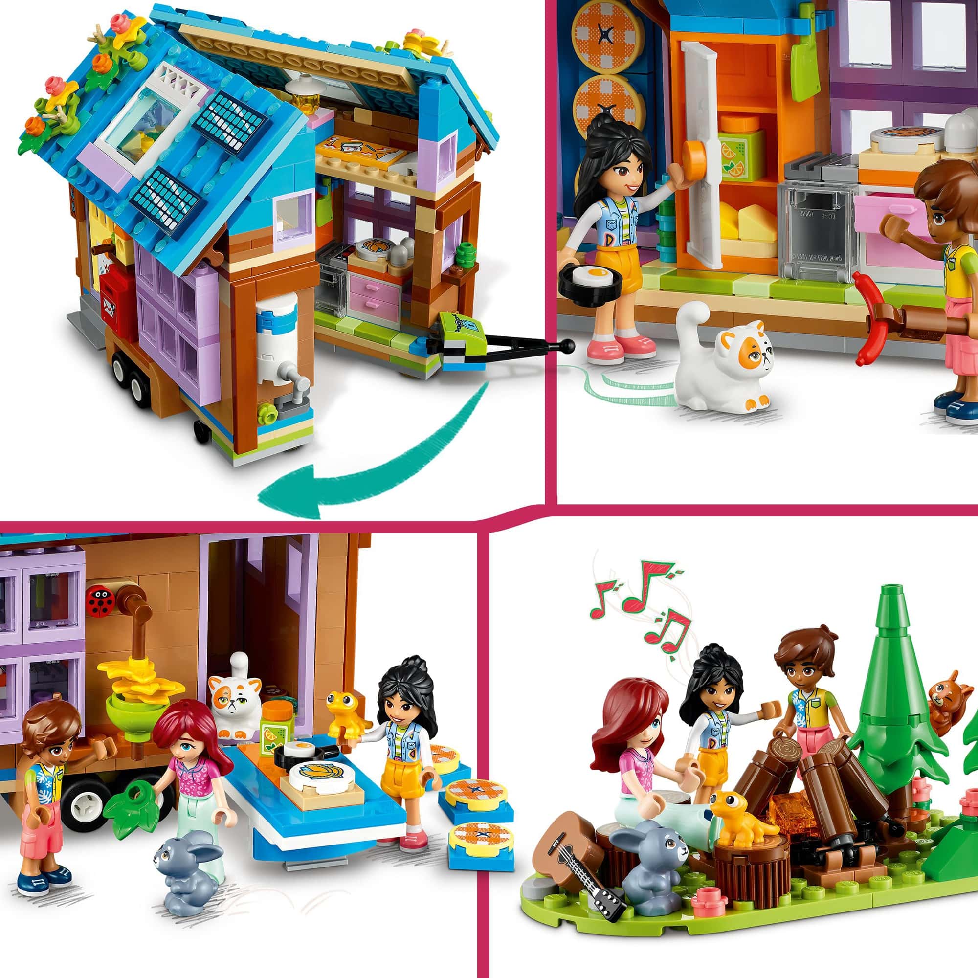 LEGO Friends Mobiles Haus                             41735
