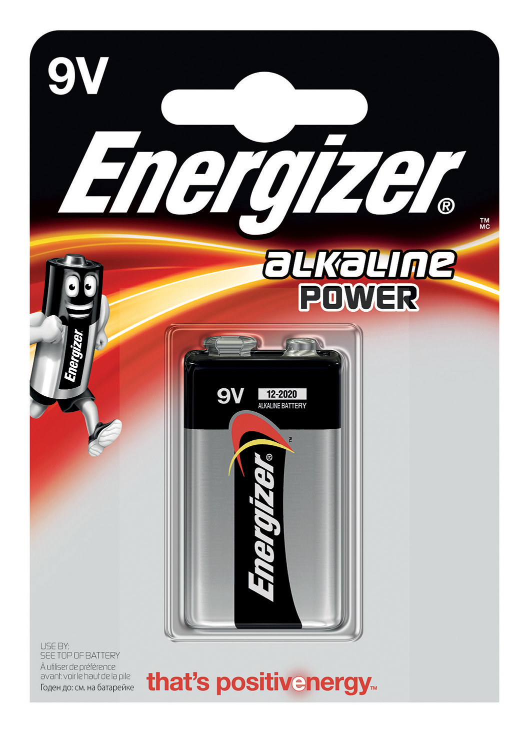 Energizer Alkaline Power - Batterie 9V - Alkalisch