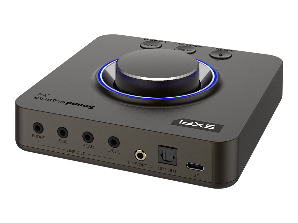 Creative Soundkarte Sound Blaster X4 SXFI             extern