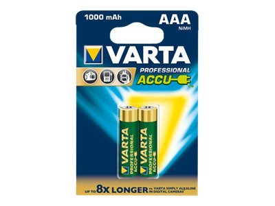 Varta Professional - Batterie 2 x AAA-Typ - NiMH - (wiederaufladbar)