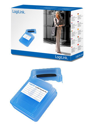 LogiLink 2.5" HDD Protection Box for 2 HDDs - Festplattenlaufwerk-Schutzgehäuse