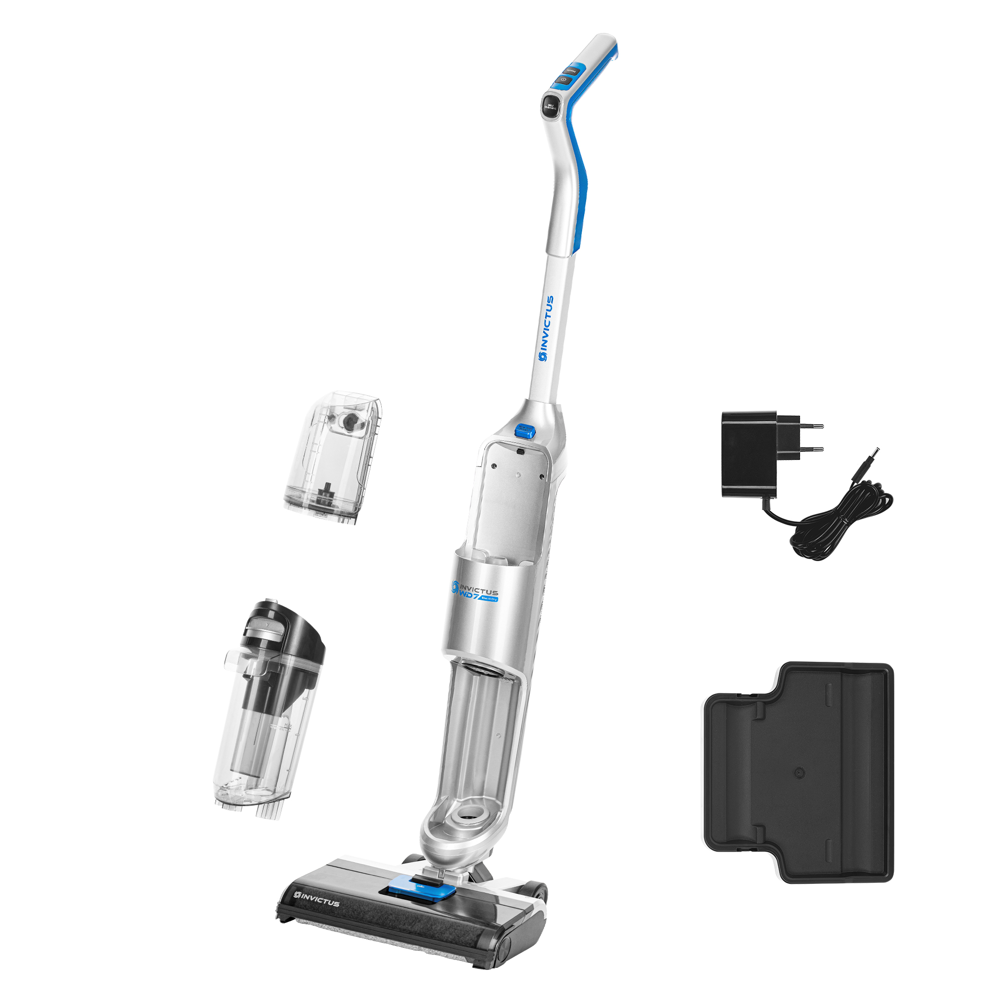 WD7 Nass-Trockensauger Akku Set 11tlg.