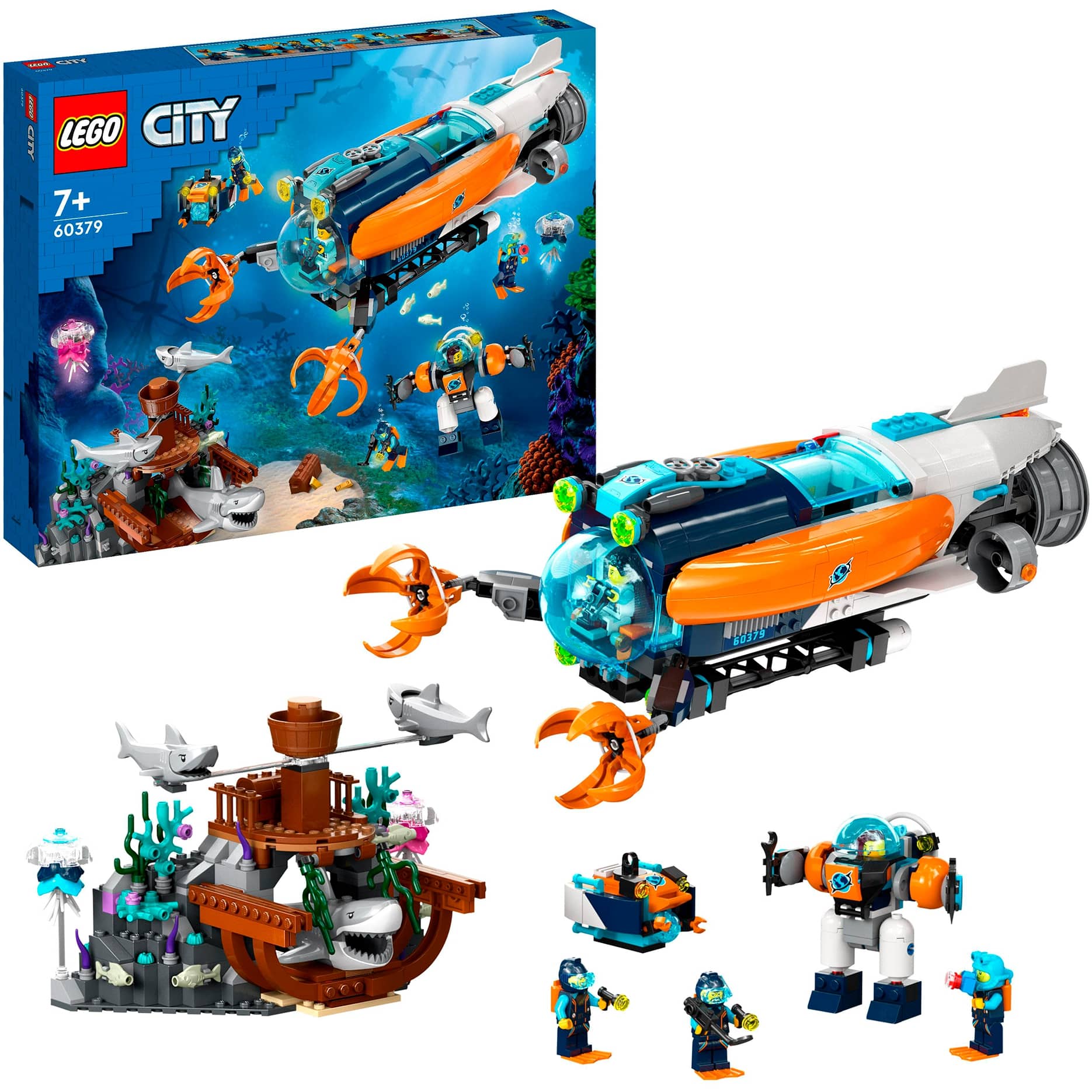LEGO City   Forscher-U-Boot                           60379