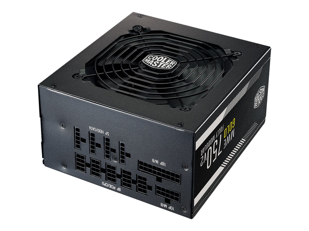 Cooler Master Netzteil MWE Gold V2 750W ATX 2.52 Netzteil Modular 80+ Gold