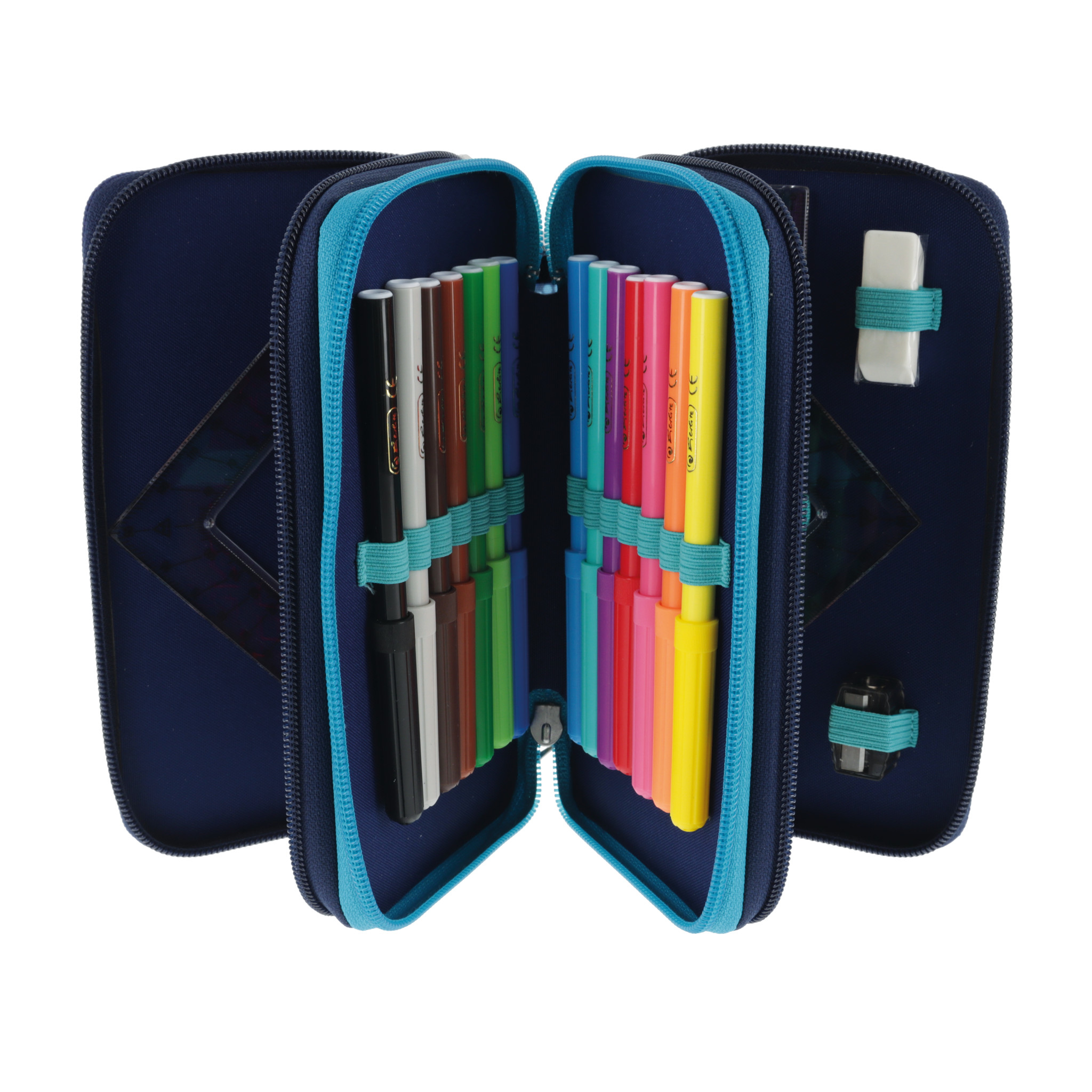 herlitz | TriCase 31 teilig Deep Ocean