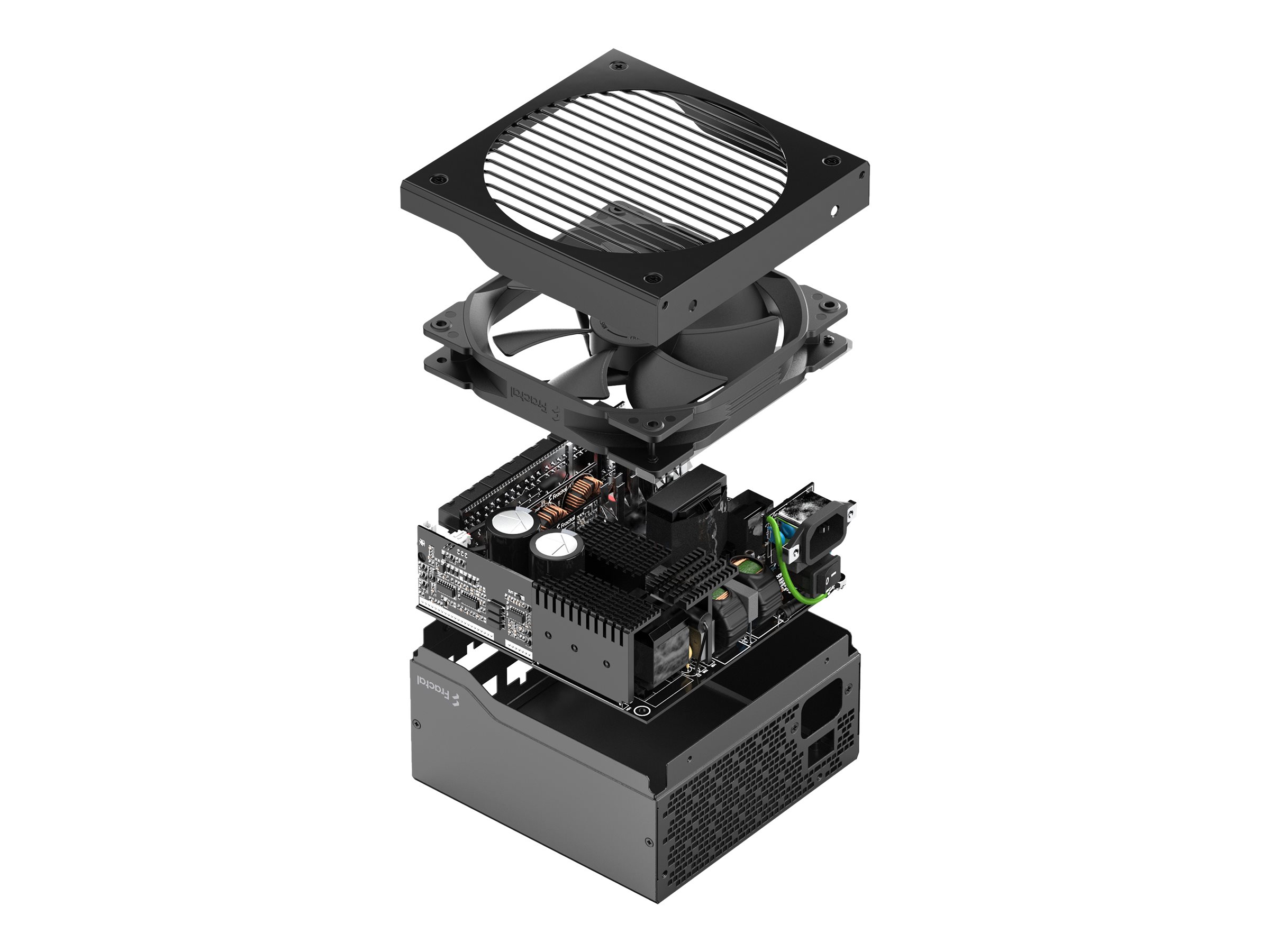 Fractal Design Ion+ 2 860W ATX 2.52 Netzteil Modular 80+ Platinum