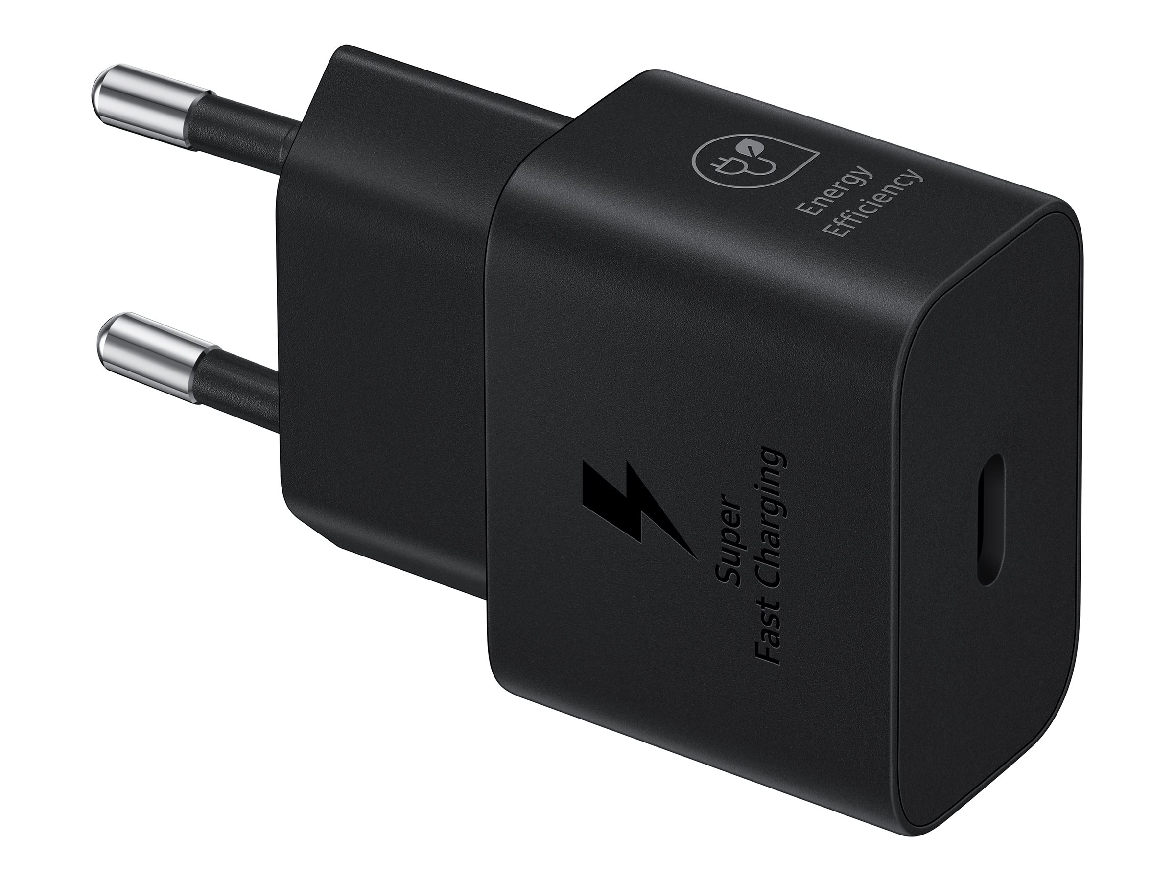 Samsung Galaxy Power Adapter USB Type C 25W w/o Cable Black