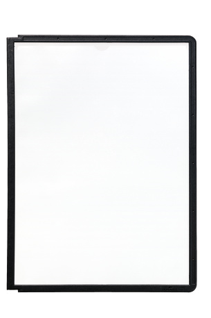 Sichttafel SHERPA PANEL A4 – schwarz