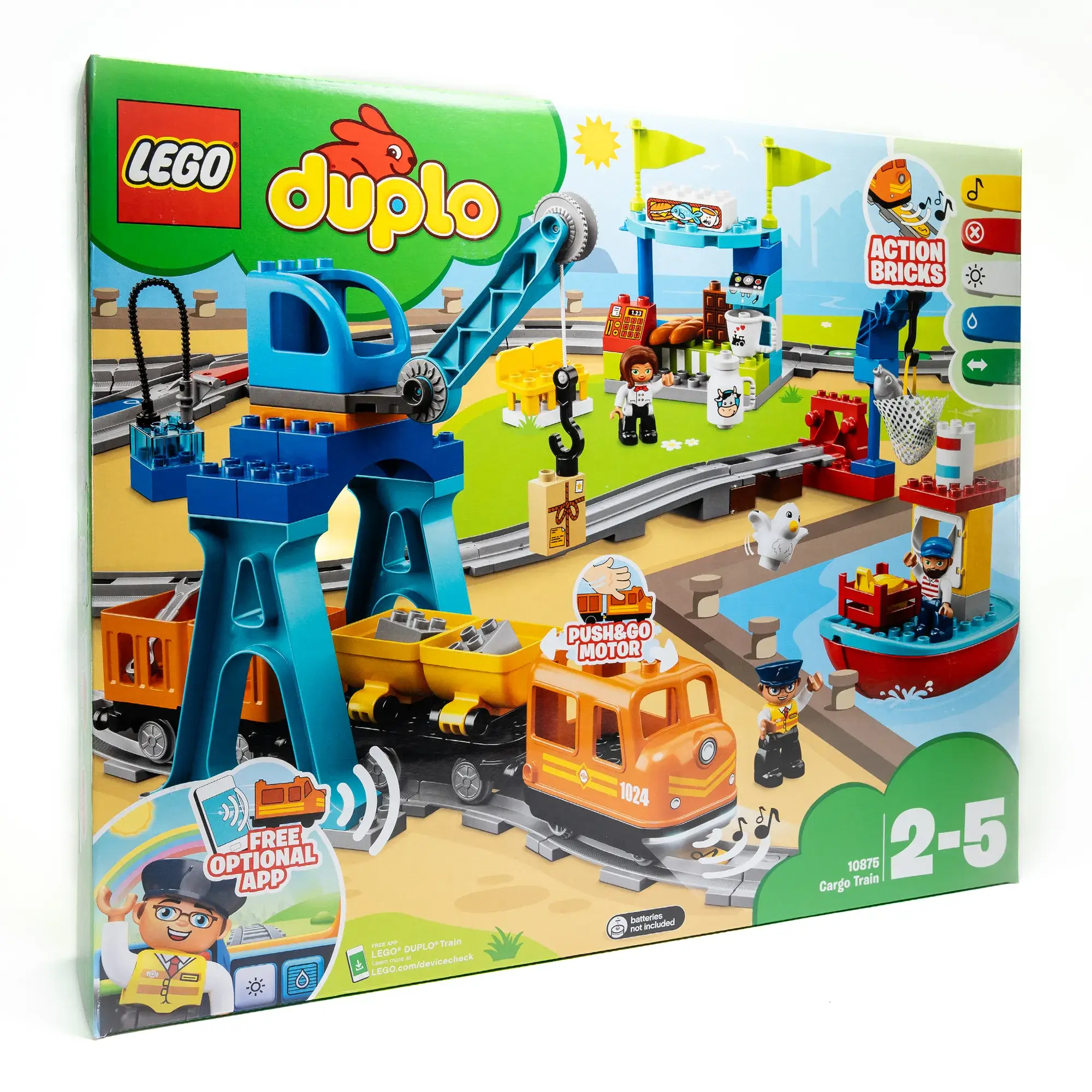 LEGO DUPLO Eisenbahnbrücke und Schienen               10872