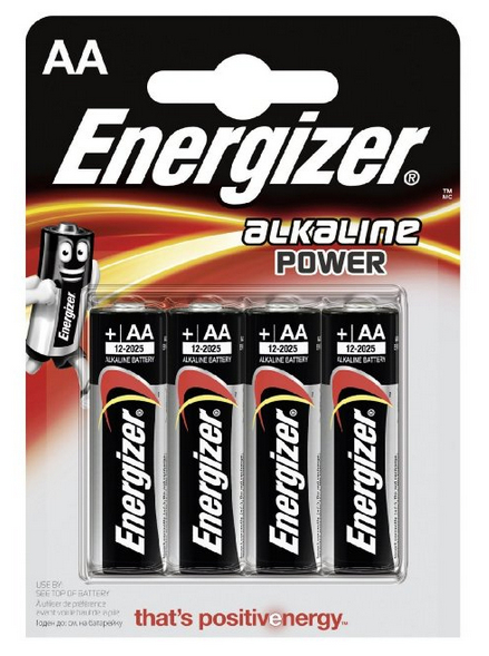 Energizer Alkaline Power - Batterie 4 x AA-Typ