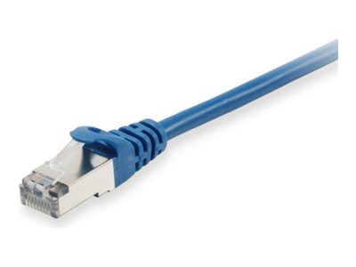 Patchkabel Cat6   S/FTP 2xRJ45  0.15m blau        LSZH Polybeutel