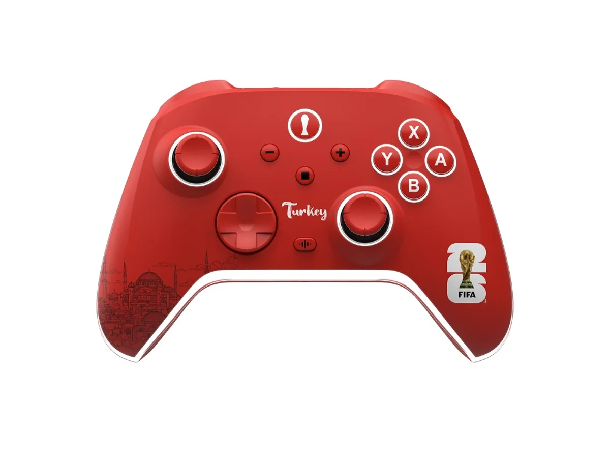 Controller AURORA+ FIFA WC 26 Turkey (Kabellos – PC / Switch 1|2 / Android & iOS)