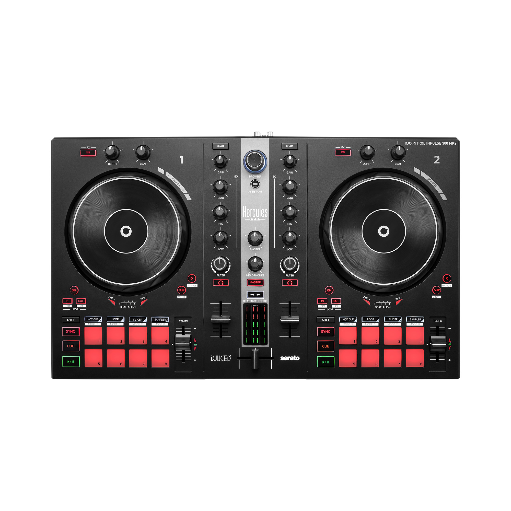 Mixersteuerung Hercules DJ Control Inpulse 300MK2 retail