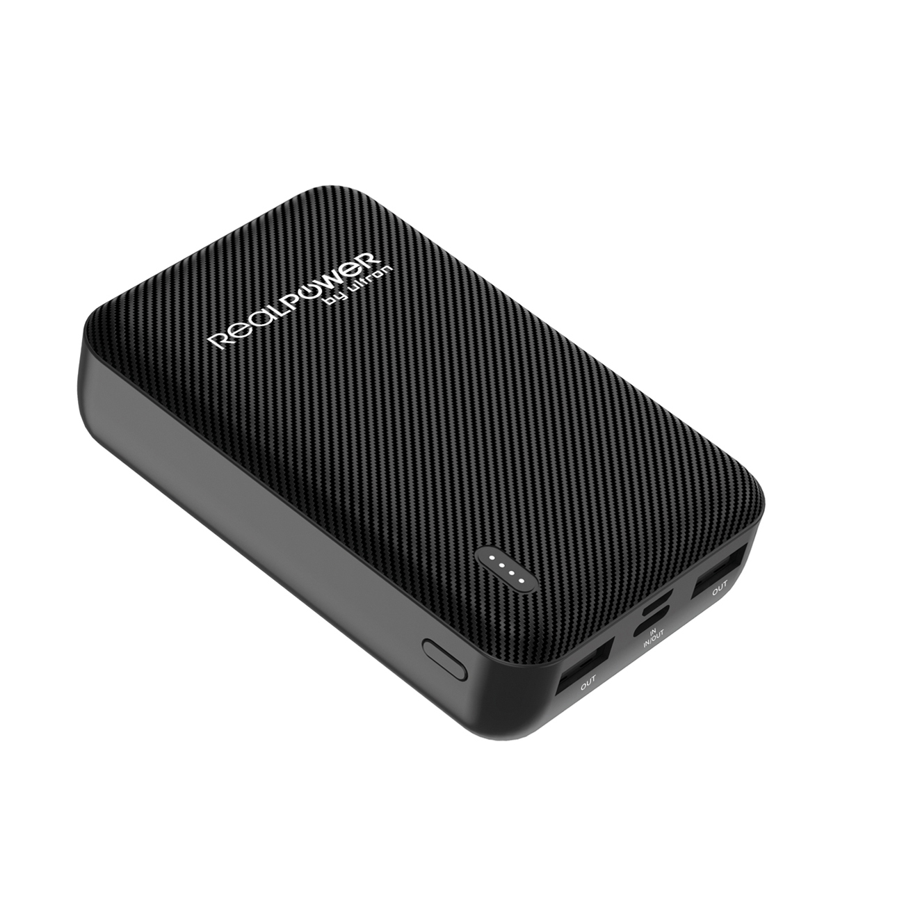 RealPower Powerbank PB-10000 SE     schwarz        10.000mAh