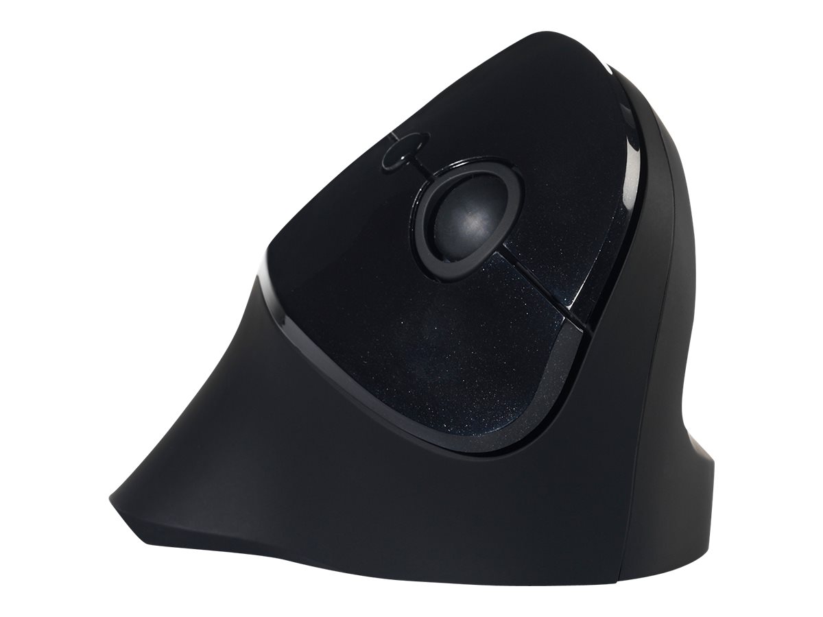 Bakker Elkhuizen PRF - Vertical mouse - ergonomisch - Für Rechtshänder - 5 Tasten - kabellos - kabelloser Empfänger (USB)