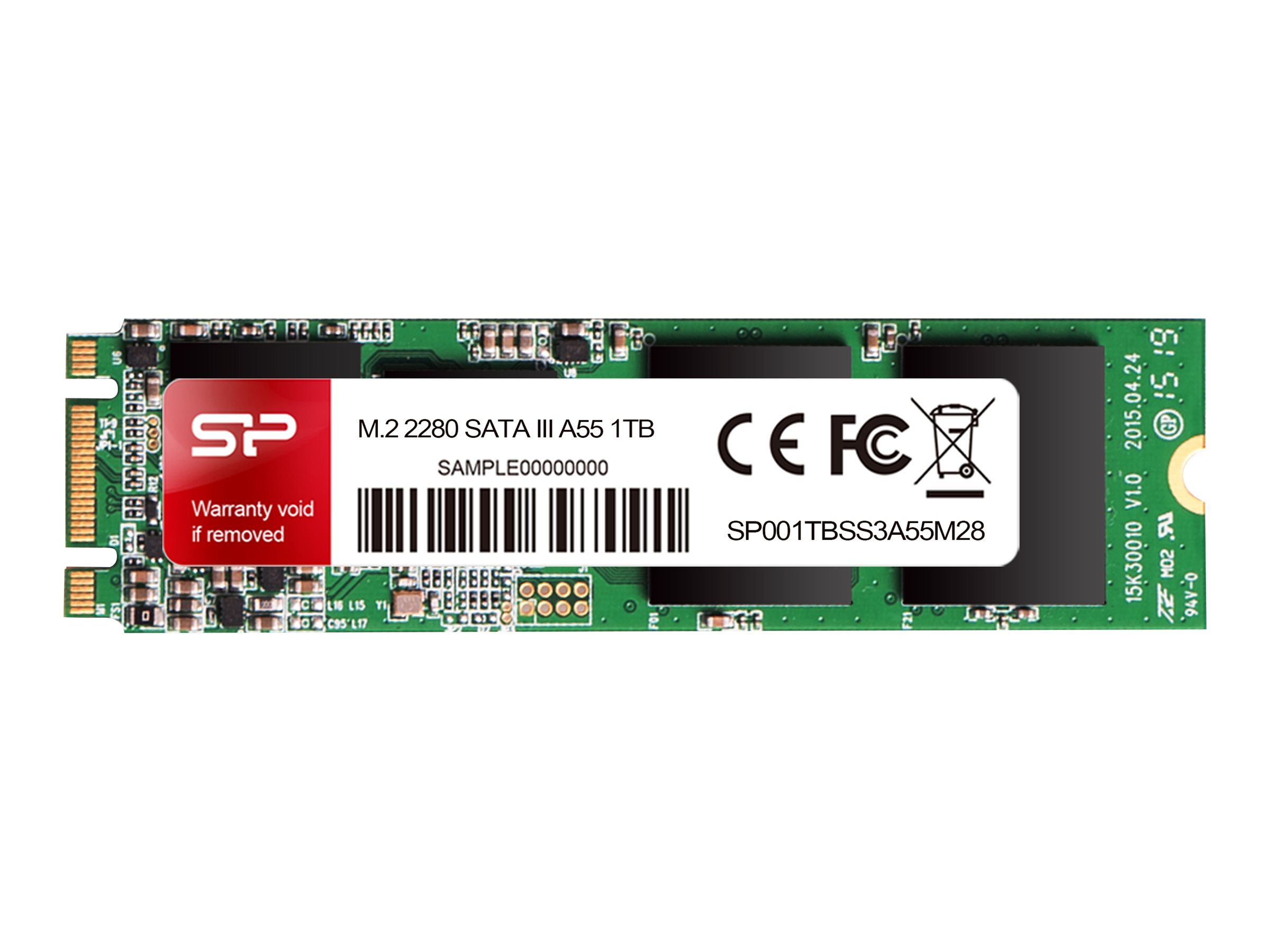 SSD 256GB  Silicon Power M.2 2280 mSATA A55 3D Nand TLC