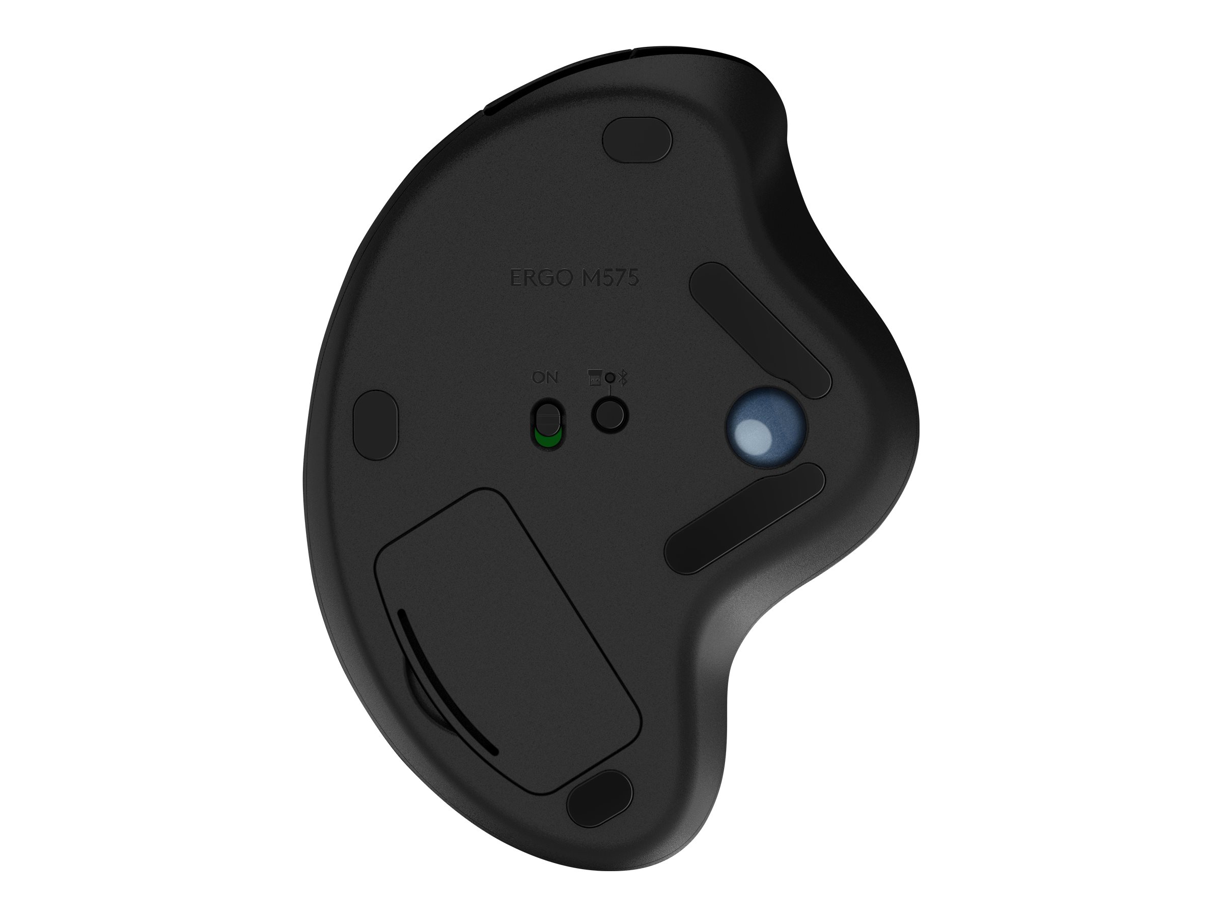 Logitech ERGO M575 - Trackball - optisch - 5 Tasten - kabellos - 2.4 GHz, Bluetooth 5.0 LE - kabelloser Empfänger (USB)