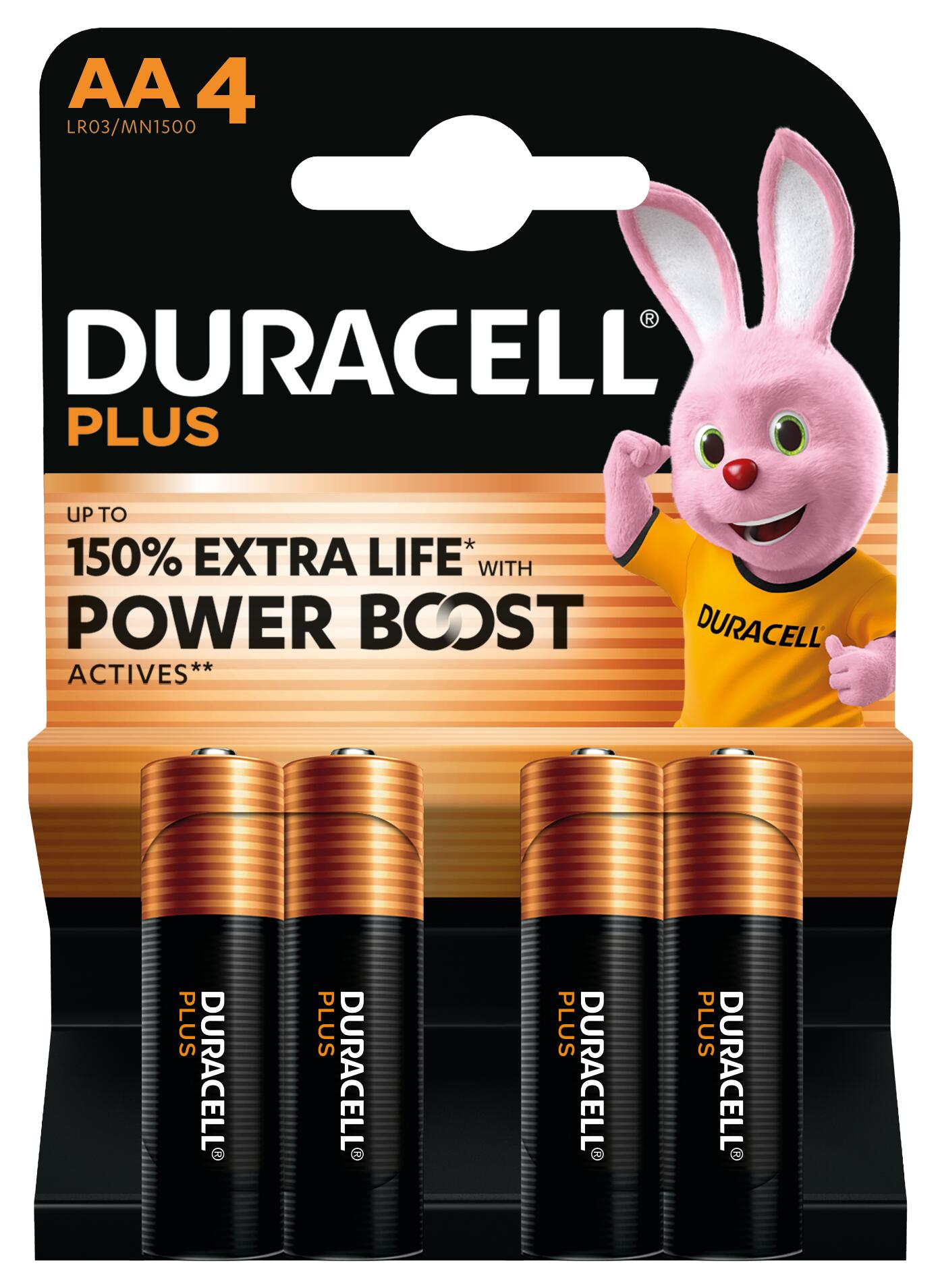 Batterie Plus - AA (MN1500/LR6) Boost K4  4St.