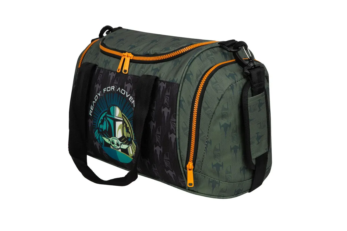 Star Wars Mandalorian | Sporttasche | 18 l | Nassfach | als Rucksack tragbar