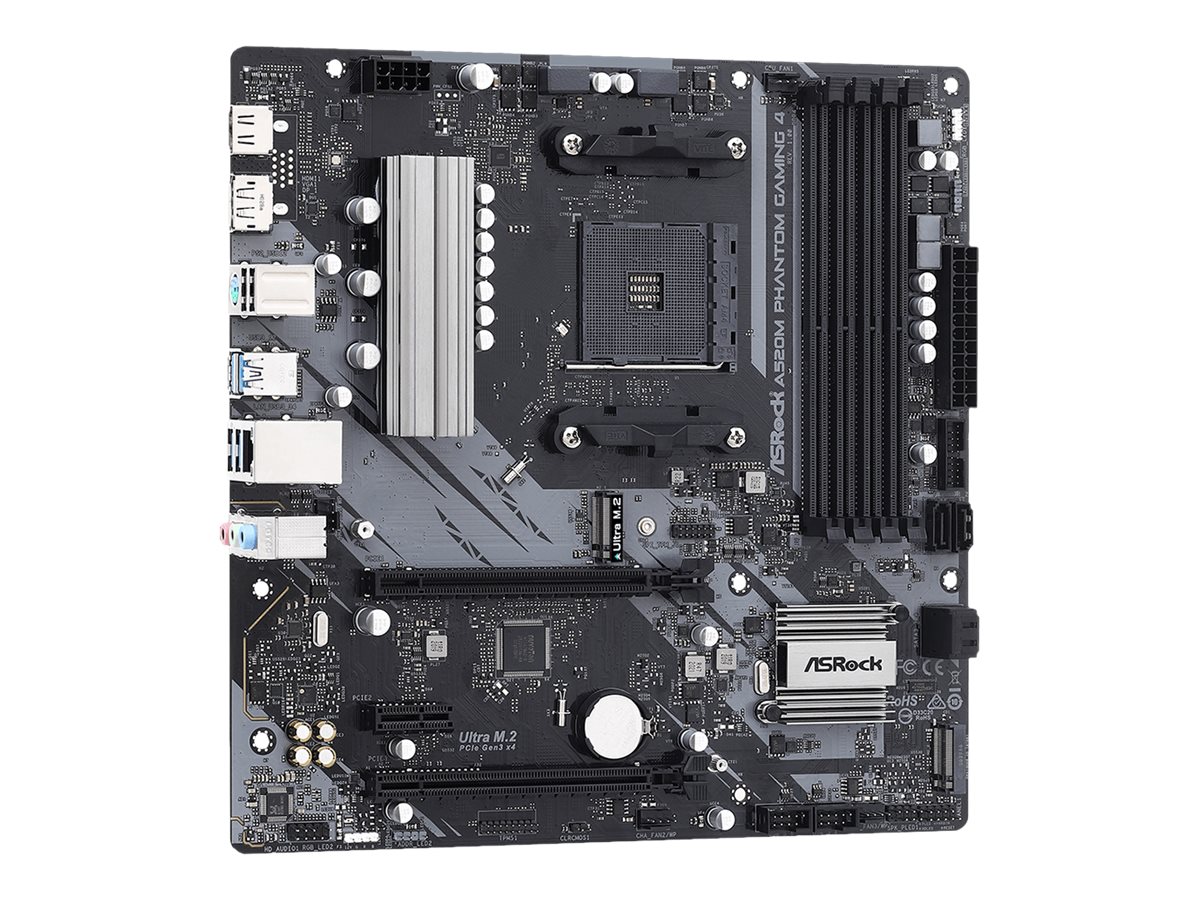 AsRock A520M Phantom Gaming 4 - AMD B520 - So. AM4 - mATX