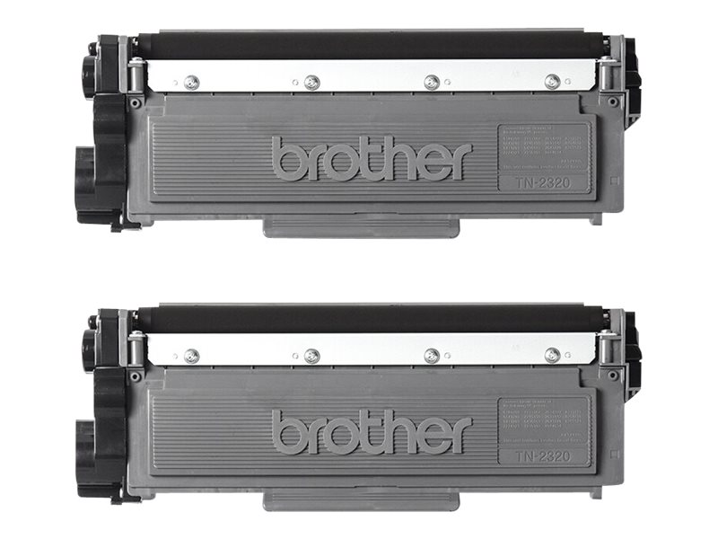 Brother TN2320 TWIN - 2er-Pack - Hohe Ergiebigkeit