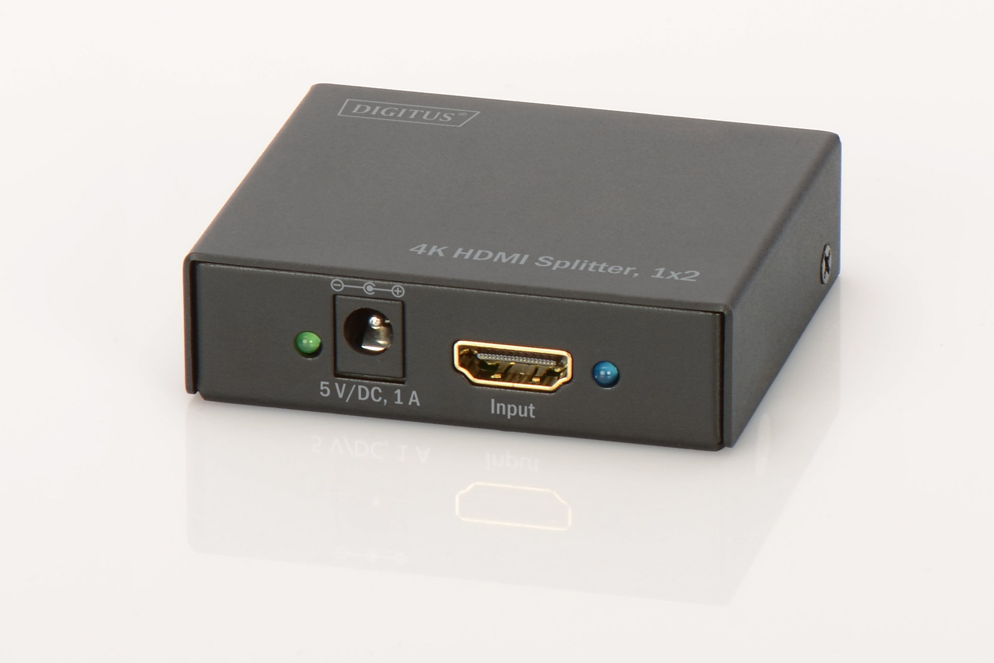 Splitter HDMI 1x2 4K bis zu 2Monitore schwarz