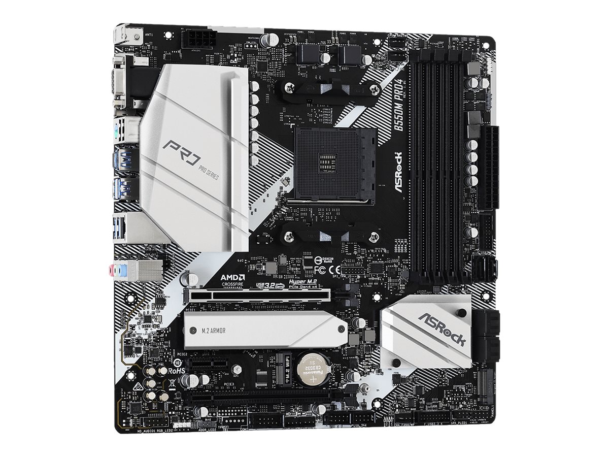 AsRock B550M Pro4 - AMD B550 - So. AM4 - mATX