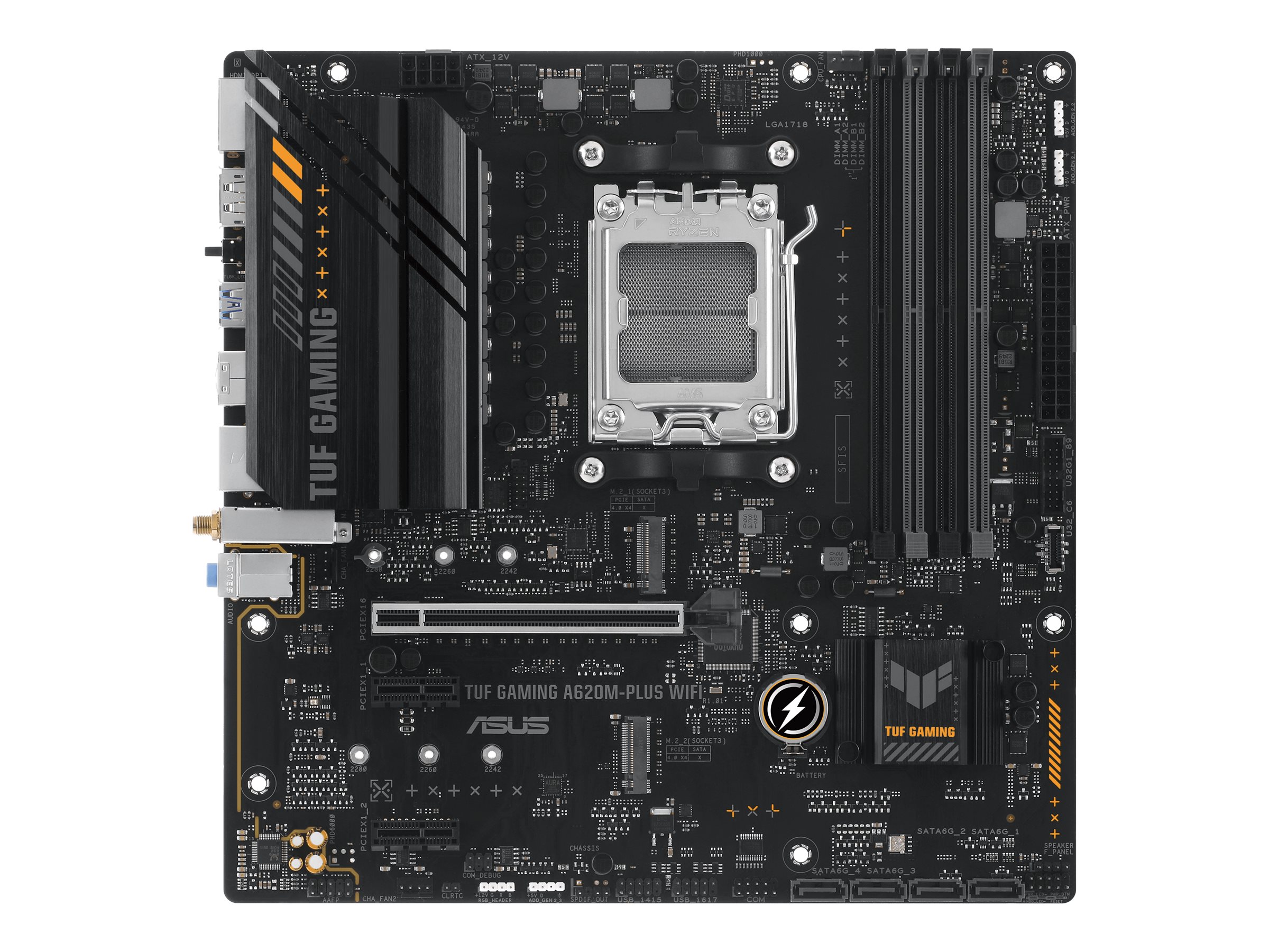 ASUS TUF Gaming A620M-Plus WIFI - AMD A620 - So. AM5 - mATX