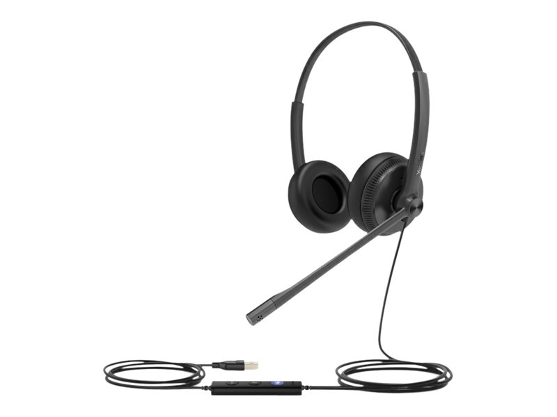 Yealink - UH34 Lite Dual UC - Headset - On-Ear - kabelgebunden - USB