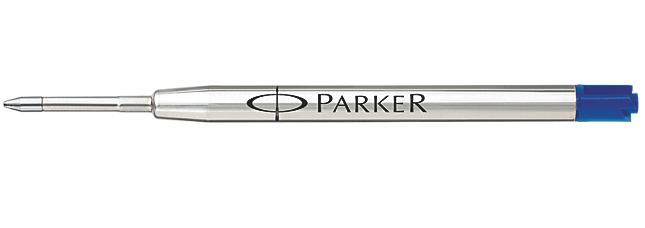 Parker | QUINK Premium Kugelschreibermine | Strichstärke B | Schreibfarbe  Schwarz | im 1er Blister 