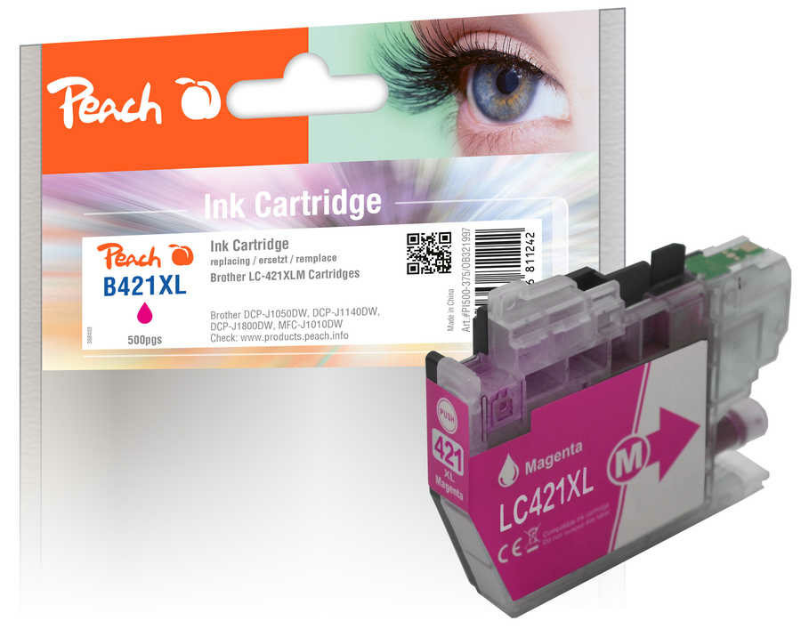 ersetzt Brother LC-421XLM magenta