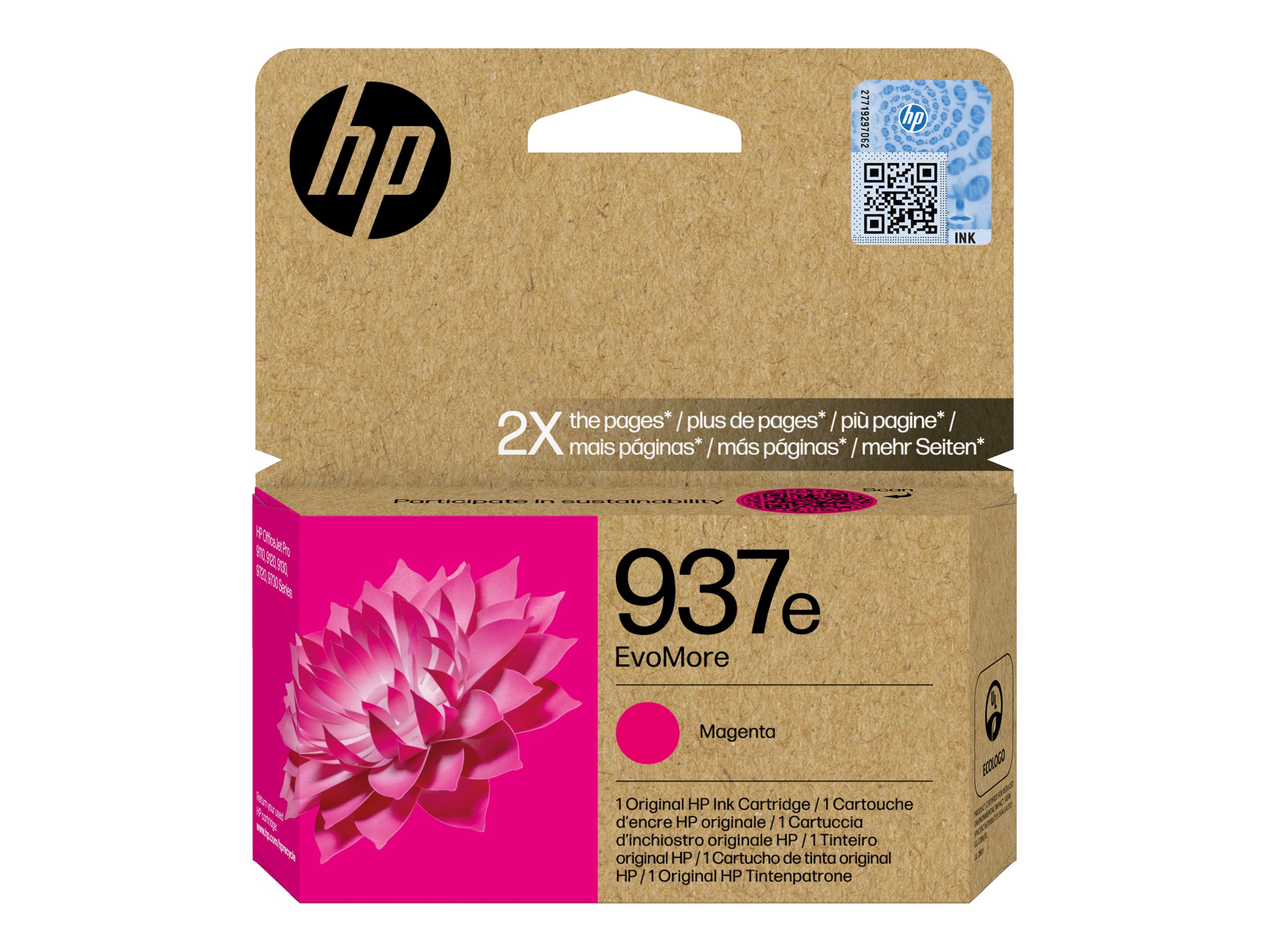 937e     Magenta             Tintenpatrone EvoMore