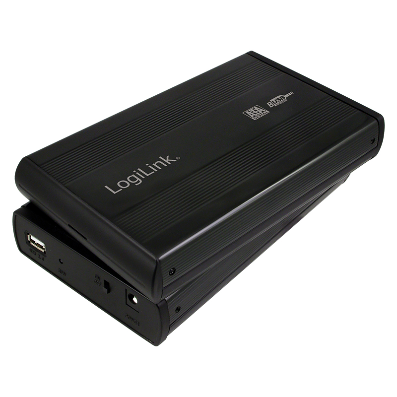 LogiLink Enclosure 3,5 Inch S-ATA HDD USB 2.0 Alu