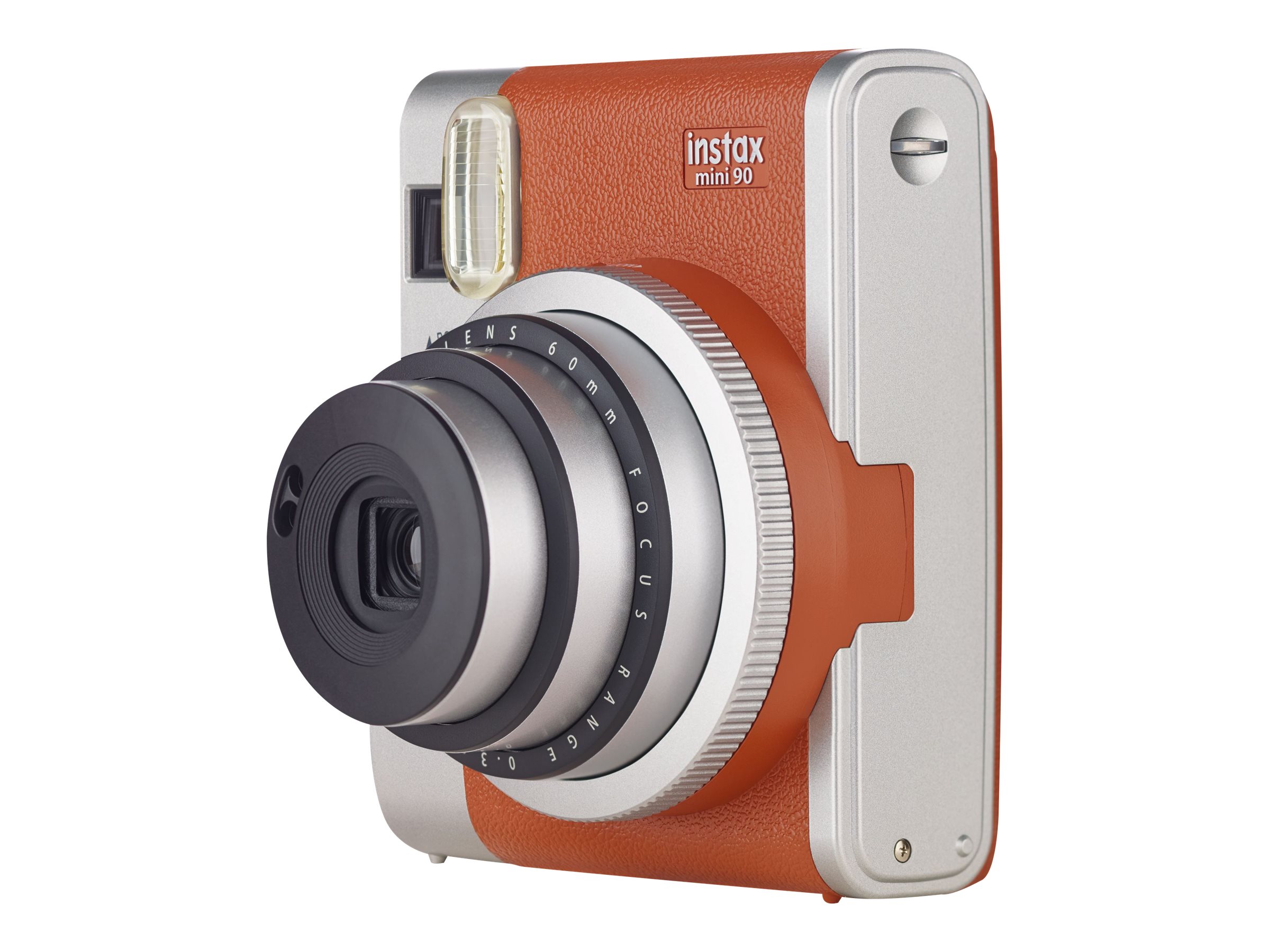  Fujifilm Instax Mini 90 Neo Classic Braun | Sofortbildkamera | Filmgrösse: 86mm x 54mm | Bildgrösse: 62mm x 46mm