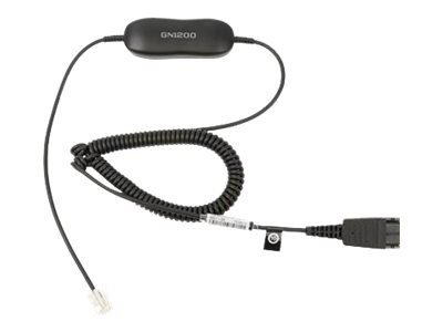 Jabra GN1200 CC - Headset-Kabel - Quick Disconnect Stecker zu RJ-9 männlich