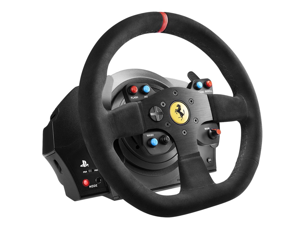Thrustmaster T300 Ferrari Integral Racing Wheel, Lenkrad mit Pedale, kabelgebunden  (PC/PS5/PS4/PS3) 