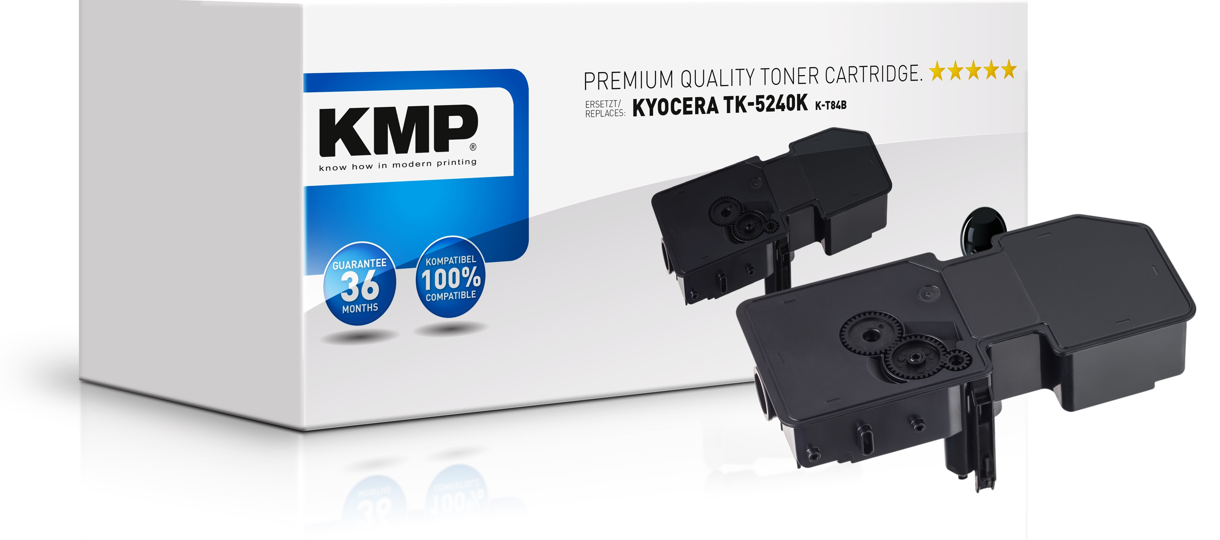 KMP K-T84B - 4000 Seiten - Schwarz - 1 Stück(e)