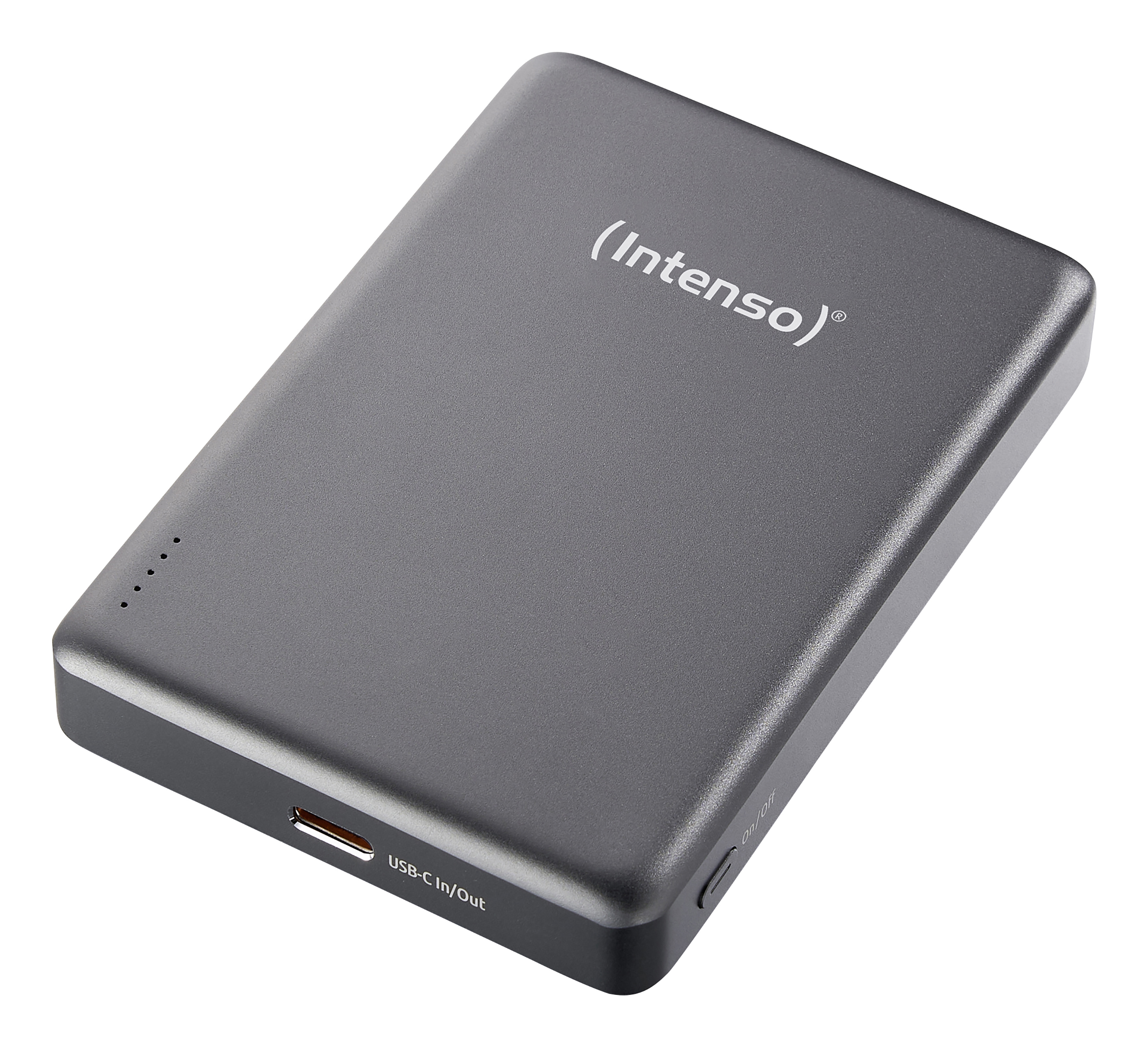 Magnetic Wireless Power Bank 10000 mAh Grey USB-C