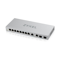 Zyxel XGS1210-12 V2 12-Port Managed MultiGig Switch 8-Ports