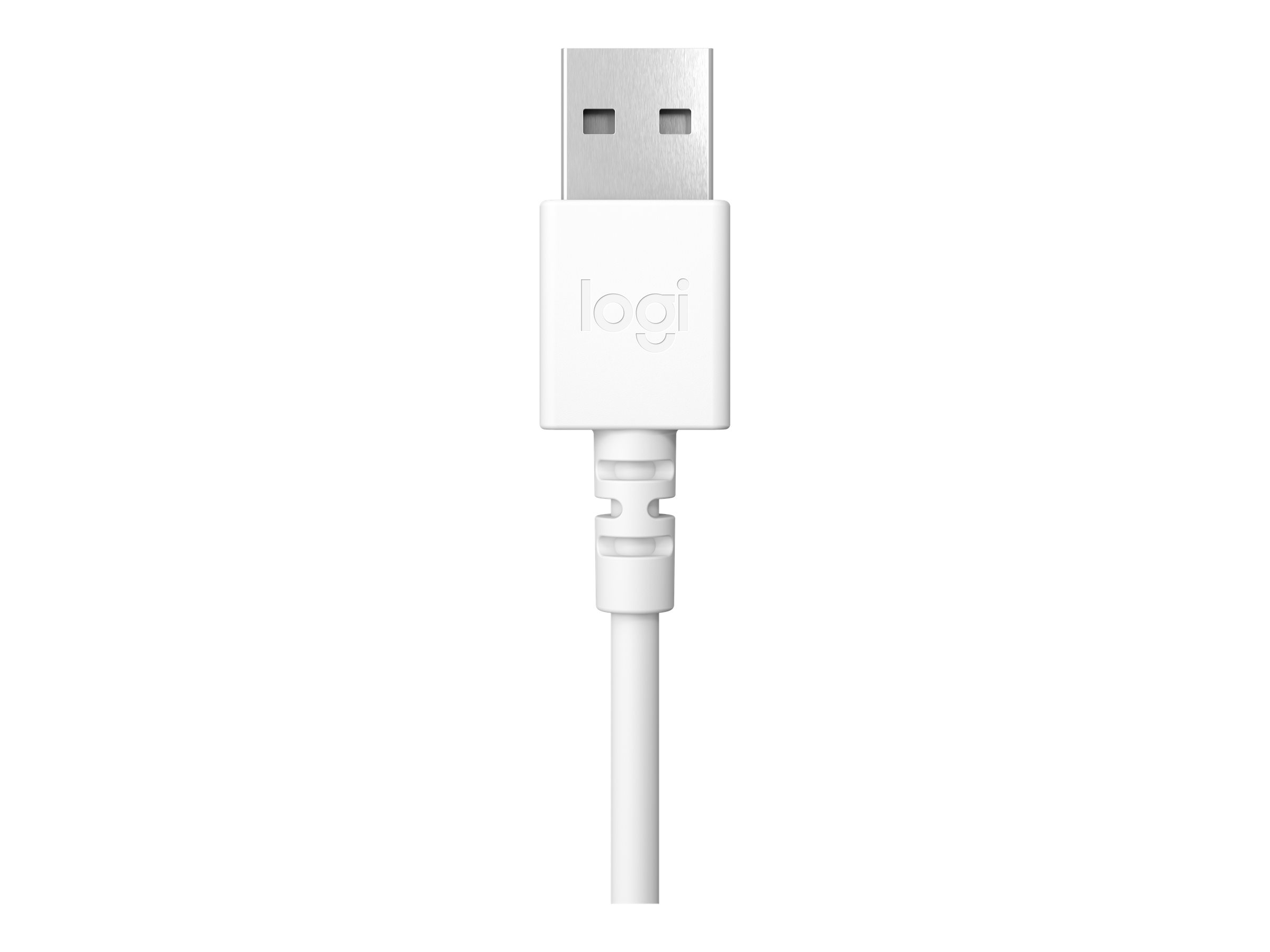 Logitech Headset H390 USB grey-white retail